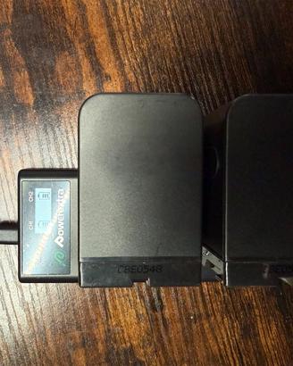 2 Batterie NP-F970 Powerextra + Caricatore doppio