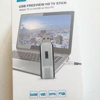 Chiavetta USB Sintonizzatore TV per PC.