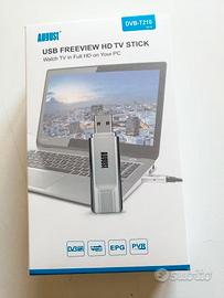 Chiavetta USB Sintonizzatore TV per PC.