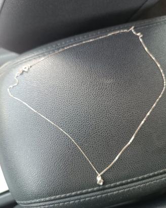 Catenina oro con diamante