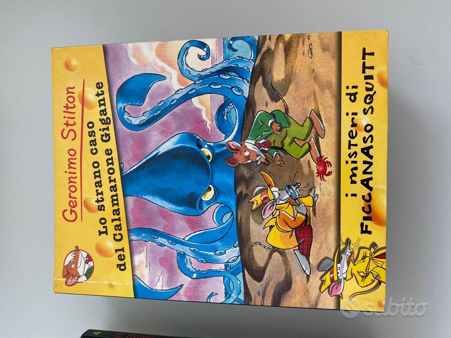 GERONIMO STILTON - LO STRANO CASO DEL CALAMARONE GIGANTE - Libro per  Ragazzi