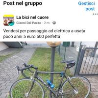 Bici da corsa   perfetta