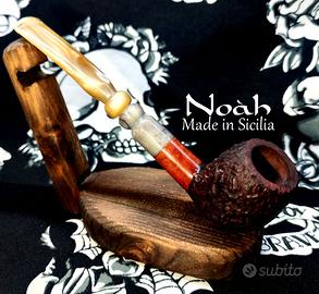 Pipa NOAH "raspusa" Made In Sicilia + sacchetto