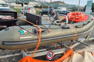 gommone con motore 25 cv +carrello 