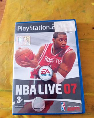 NBA Live 07 PS2 PAL ITA Tracy McGrady Completo