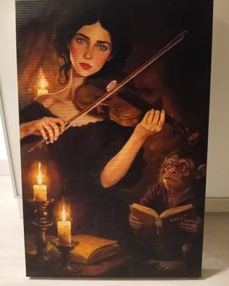 mio dipinto ad olio su tela 60x40 2026 