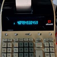 calcolatrice vintage olivetti logos 812