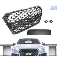 GRIGLIA AUDI A4 B9 15-19 PDC LOOK RS4 NERO LUCIDO