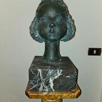 Testa in Bronzo scultore Carlo Conte