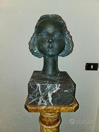 Testa in Bronzo scultore Carlo Conte