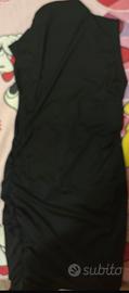 Abito nero SHEIN aderente collo alto elegante