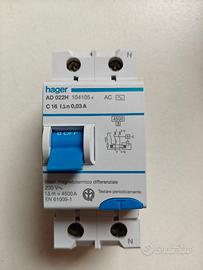 INTERRUTTORE MAGNETOTERMICO DIFFERENZIALE