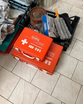 Safety Cassette Pronto Soccorso Vuote In Plastica