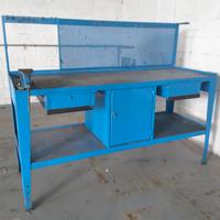 banco di lavoro armadio metallico arredamento offi