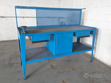 banco di lavoro armadio metallico arredamento offi