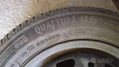 5 ruote per auto nuove usate solo 3 mesi 