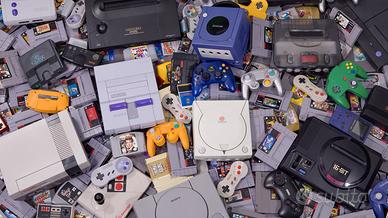 Console e videogiochi vecchi
