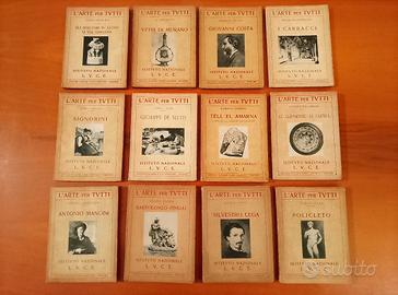 L'arte Per Tutti , Istituto Luce 12 Vol. assortiti