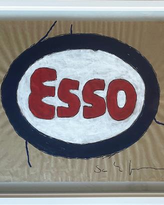 Esso | Serigrafia Mario Schifano