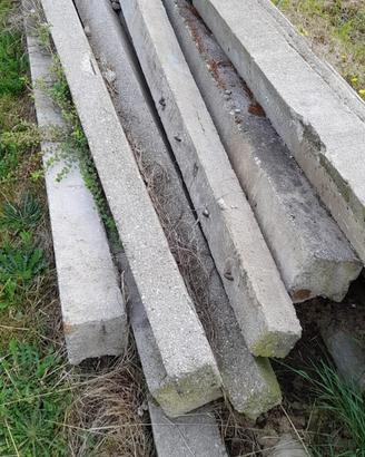 Pali in cemento per vigna