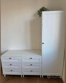 Armadio e cassettiera ikea Platsa
