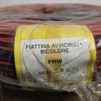 Piattina Bicolore 2x0.75 FRW cavo audio