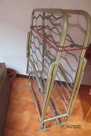 Rete pieghevole + materasso letto singolo
