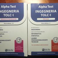 Manuali Alpha Test Ingegneria TOLC-I