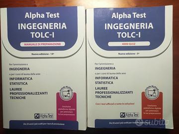 Manuali Alpha Test Ingegneria TOLC-I