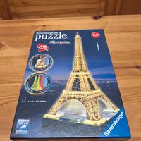 Puzzle 3D Ravensburger Torre Eiffel Night edition