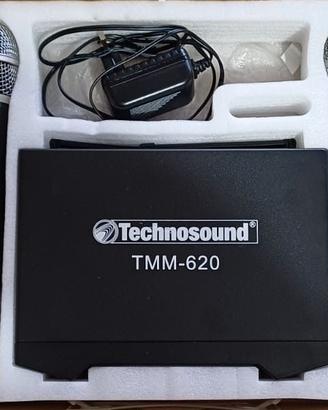 Radiomicrofono wireless Technosound doppio gelato