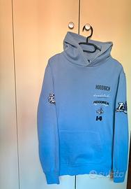FELPA HOODRICH AZZURRA UOMO