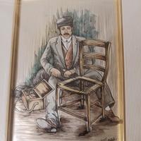 Quadro 
Lamina Argento 925 Antico Mestiere