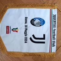 Gagliardetto Juventus finale coppa Italia 2024 