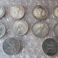 500 lire argento lotto