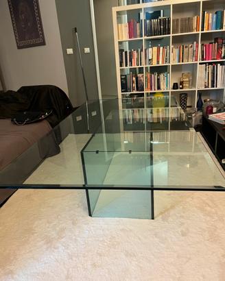 Tavolo design in cristallo