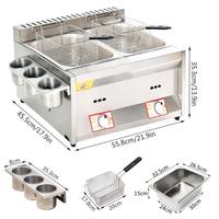 Friggitrice doppia vasca Nuova 