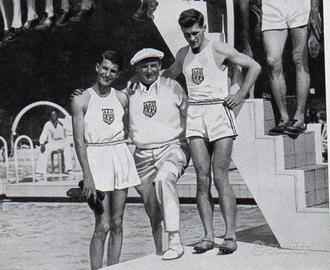 FOTO STORICA TEDESCA OLIMPIADI BERLINO 1936 WW2