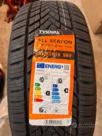 Gomme 4 stagioni 225 55 18 montaggio inlcuso