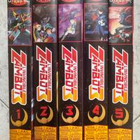 Zambot 3, Dinamic Video, VHS completa voll. 1-5