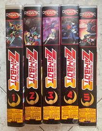 Zambot 3, Dinamic Video, VHS completa voll. 1-5