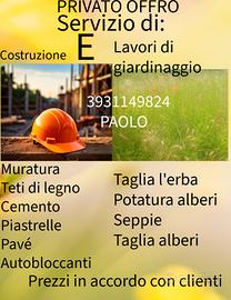 lavoro giardinaggio tutto fare 