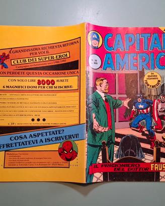 Capitan America #26 seconda serie Ed. Corno 