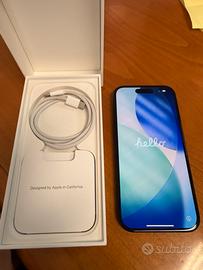 Iphone 15 256 GB nero come nuovo