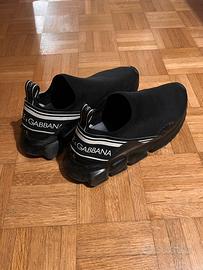 Dolce&Gabbana Black Sorrento Sock Knit Melt