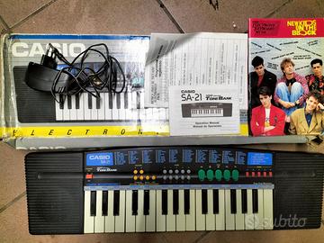 Tastiera elettronica vintage Casio sa 21