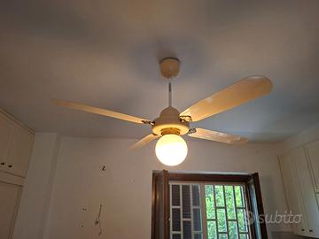 Lampadario - Ventilatore a Pale Vortice a soffitto