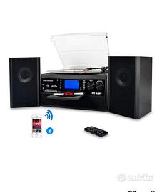 Giradischi in vinile multifunzione