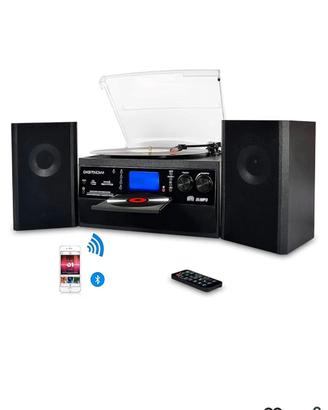 Giradischi in vinile multifunzione