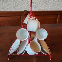 Tazzine da caffè vintage design anni 60/70